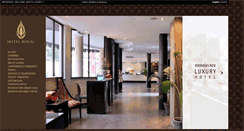 Desktop Screenshot of hotelroyaldrc.com